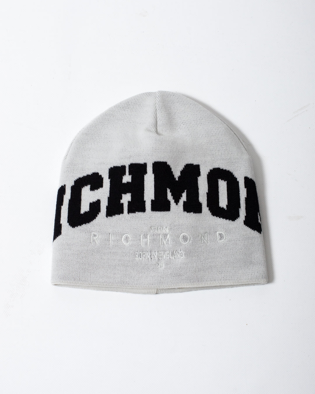 Cappello John Richmond in lana logato