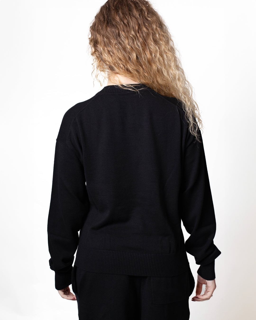 Maglia Moschino Jeans girocollo logata donna