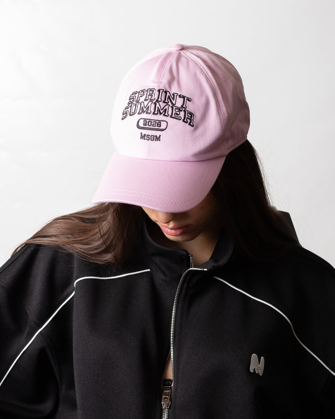 Cappello MSGM con ricamo "Sprint Summer"