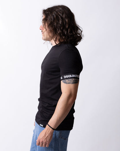 T-shirt Dsquared2 con fascia logata