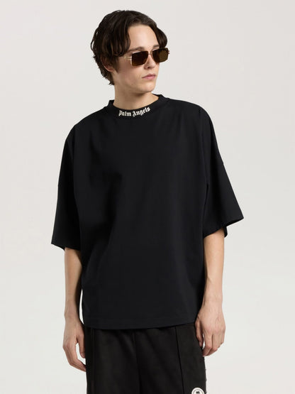 T-shirt Palm Angels maxi logo stampato