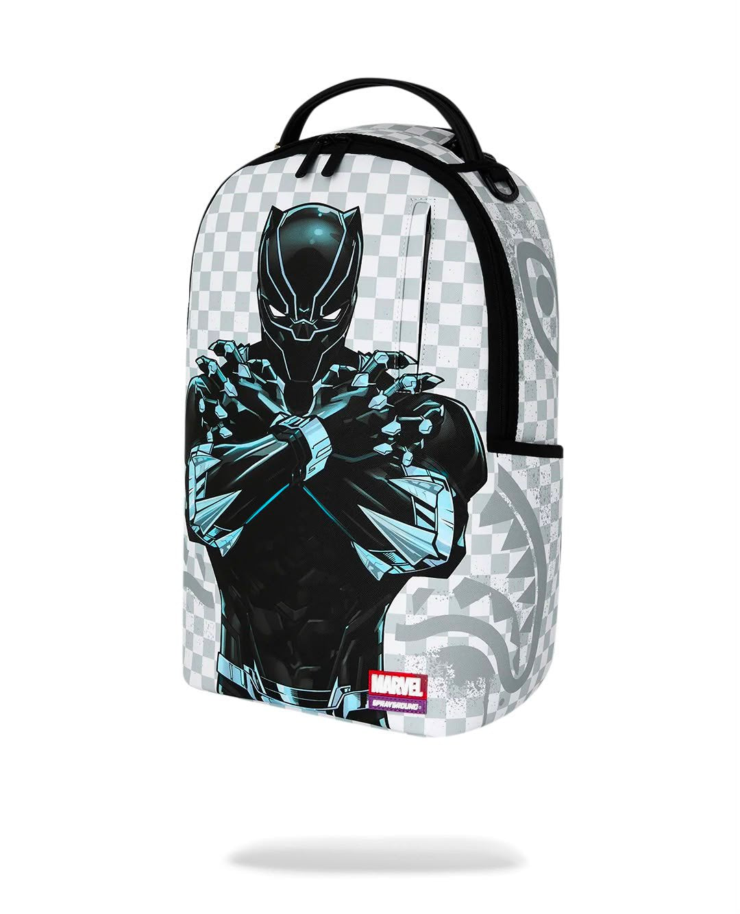 Zaino Sprayground bianco MARVEL  WAKANDA FOREVER WHITE CHECK BACKPACK
