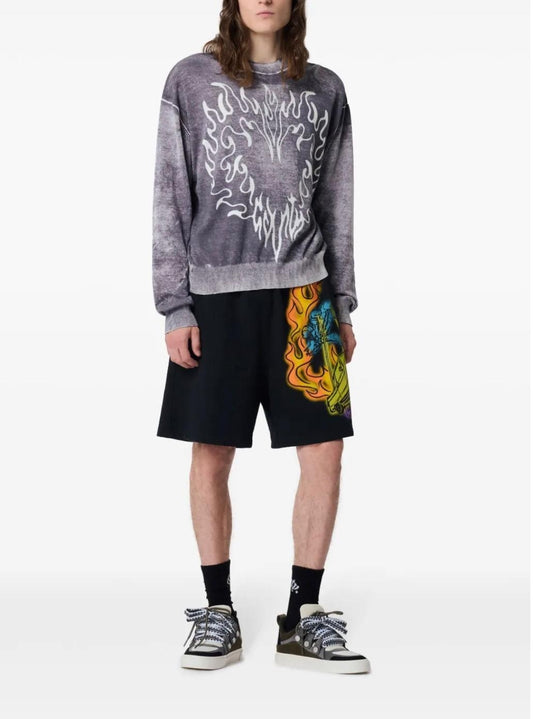 Bermuda Marcelo Burlon "County Flame" uomo