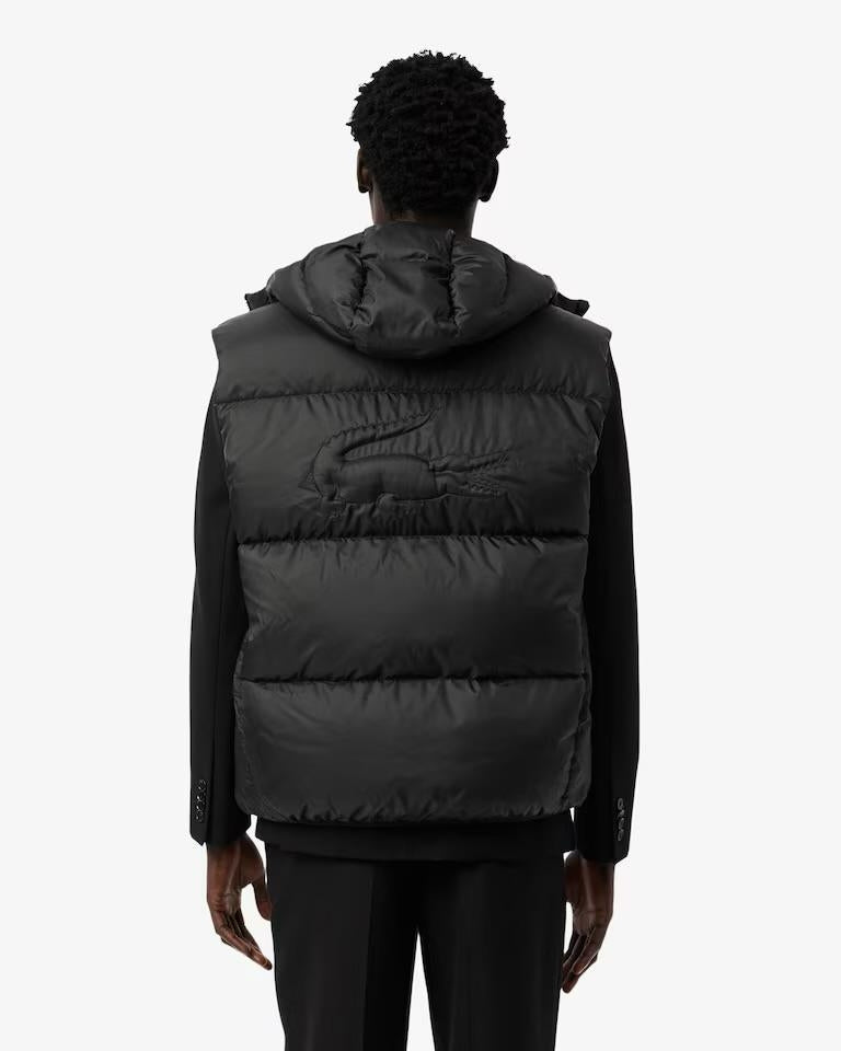 Gilet Lacoste con cappuccio uomo