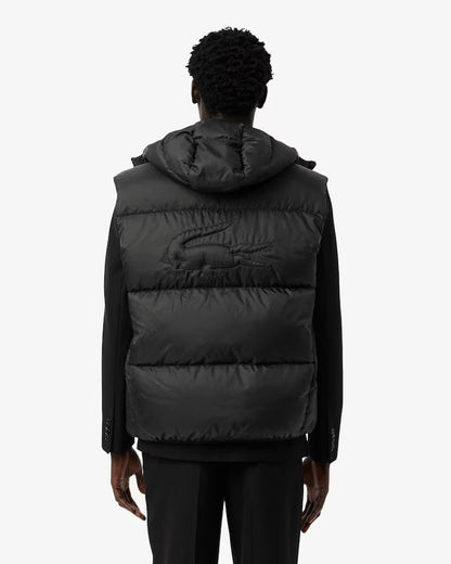 Gilet Lacoste con cappuccio uomo