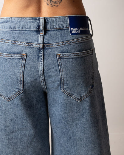 Short Karl Lagerfeld Jeans in denim donna