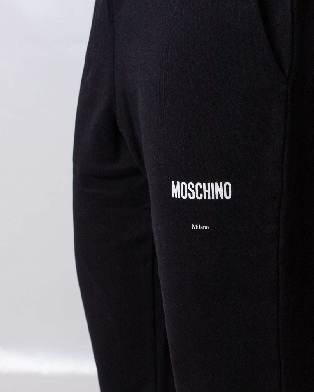 Pantalone Moschino in felpa con logo basic