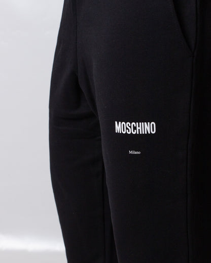 Pantalone Moschino in felpa con logo basic