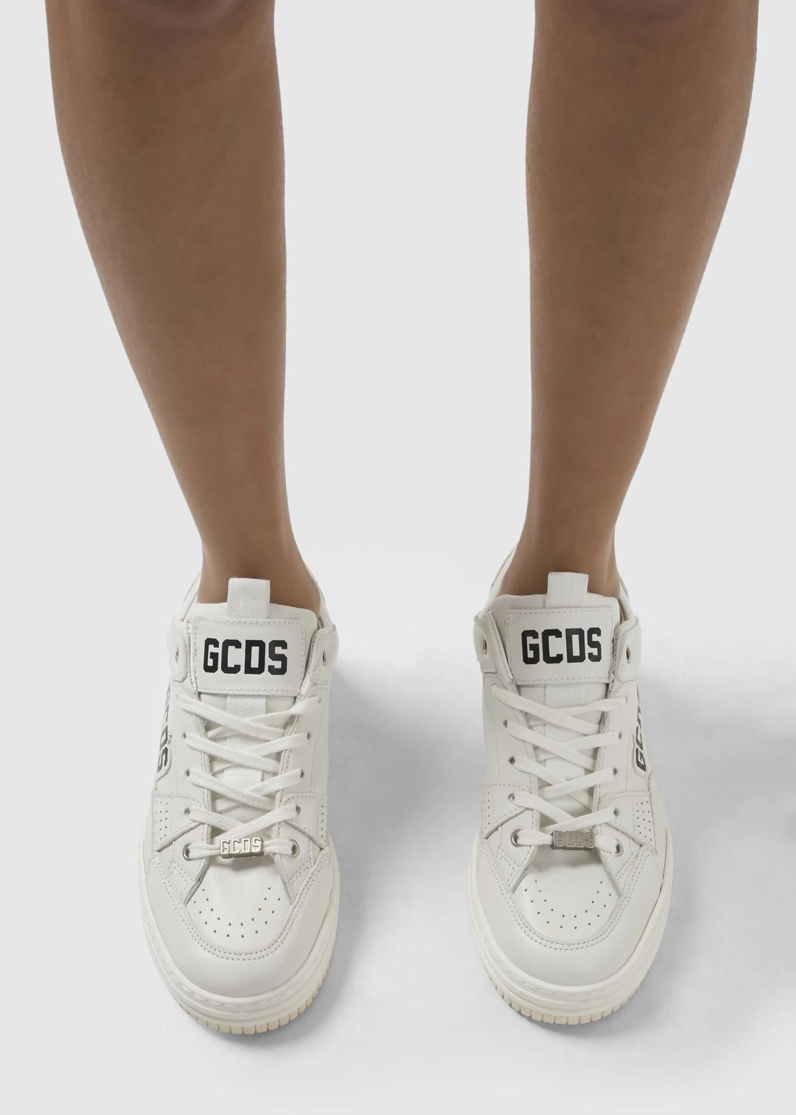 Sneakers GCDS in pelle "Weirds" uomo