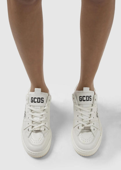 Sneakers GCDS in pelle "Weirds" uomo