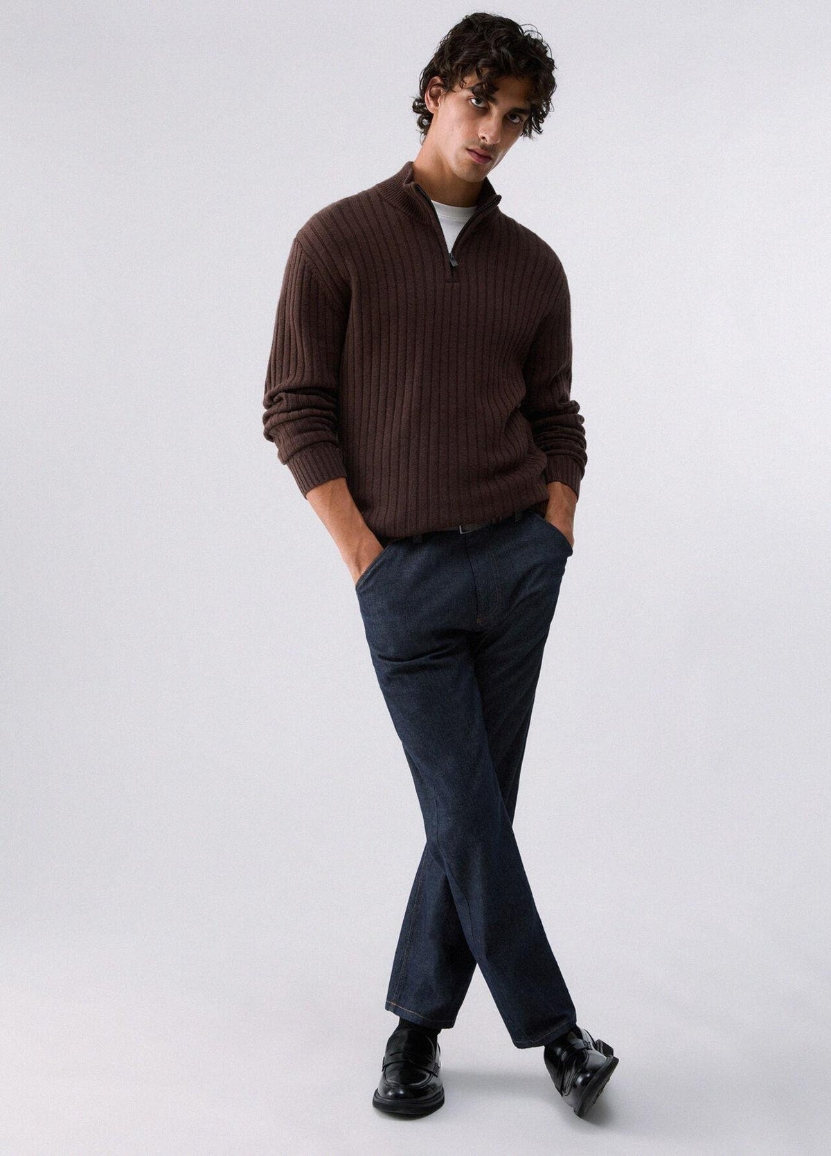 Maglia Liu Jo in lana e cashmere mezza zip