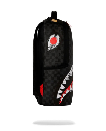 Zaino Sprayground nero "SCRIBBLE SHARK BACKPACK" dlxsv backpack