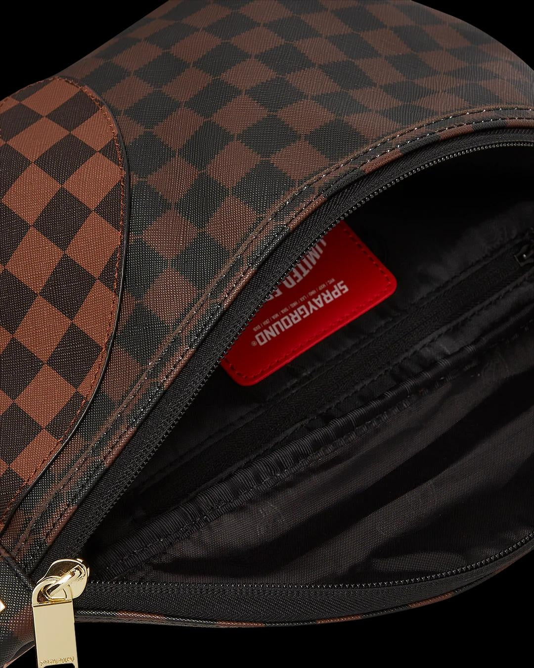 Marsupio Sprayground marrone boujee strap savvy crossbody