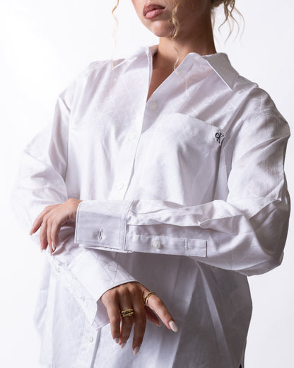 Camicia Calvin Klein "Brilliant Monogram" donna