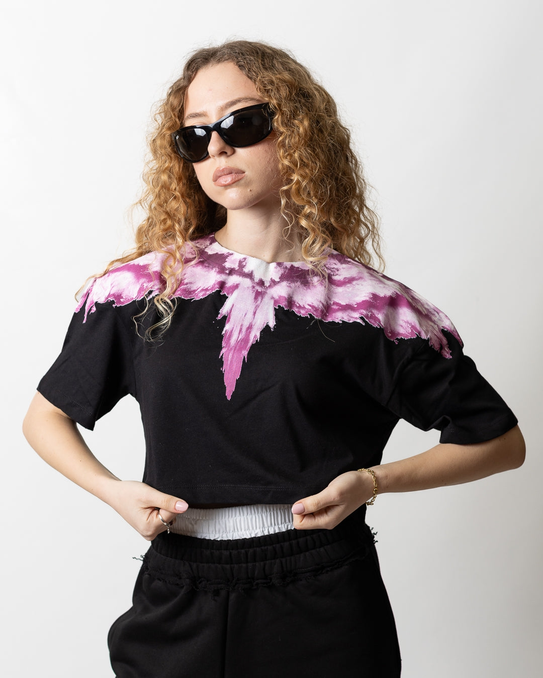 T-Shirt Marcelo Burlon "Icon Wings Explosion"donna