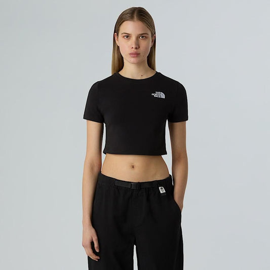 T-Shirt The North Face slim cropped donna