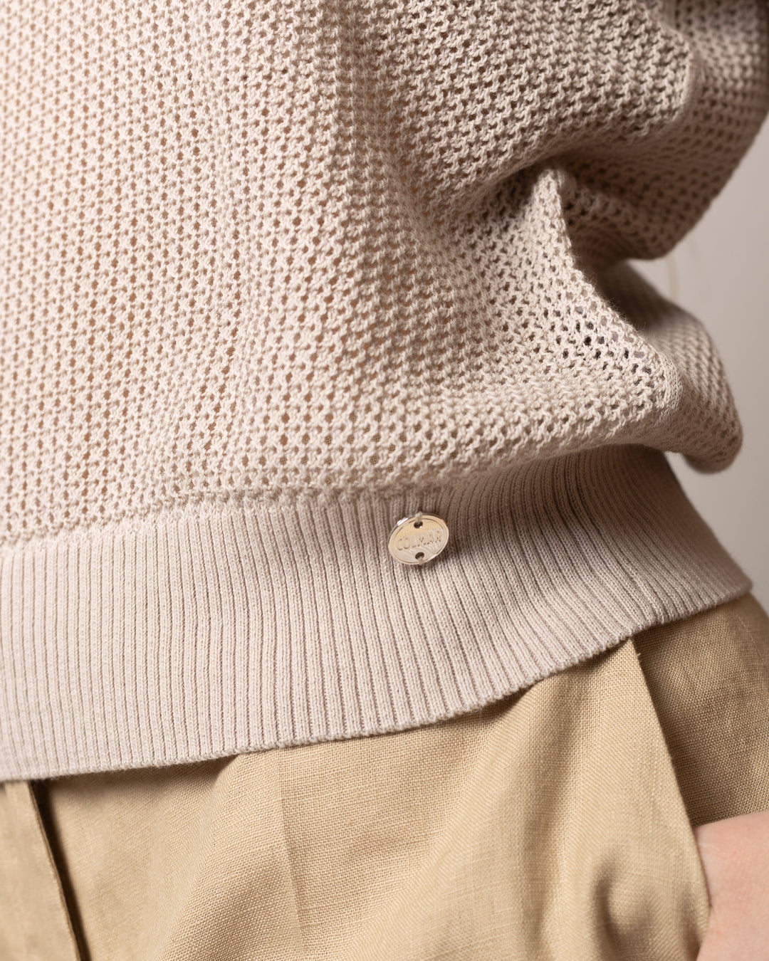 T-Shirt Colmar in maglia traforata donna