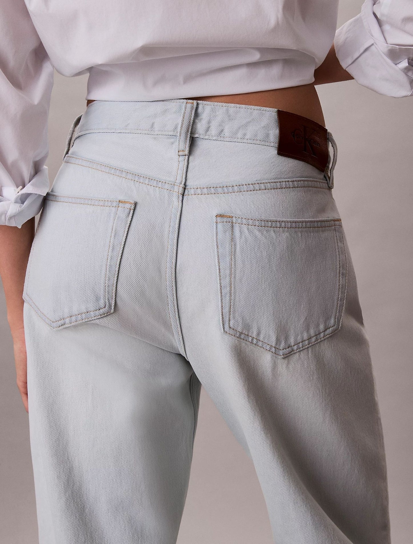 Jeans Calvin Klein 90s straight donna