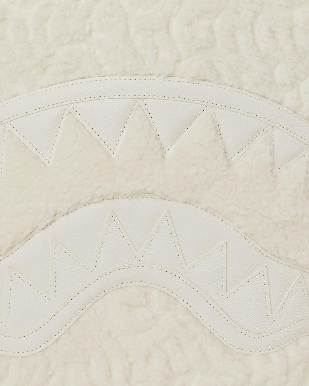 Zaino Sprayground bianco "SHERPA SHARK BACKPACK"