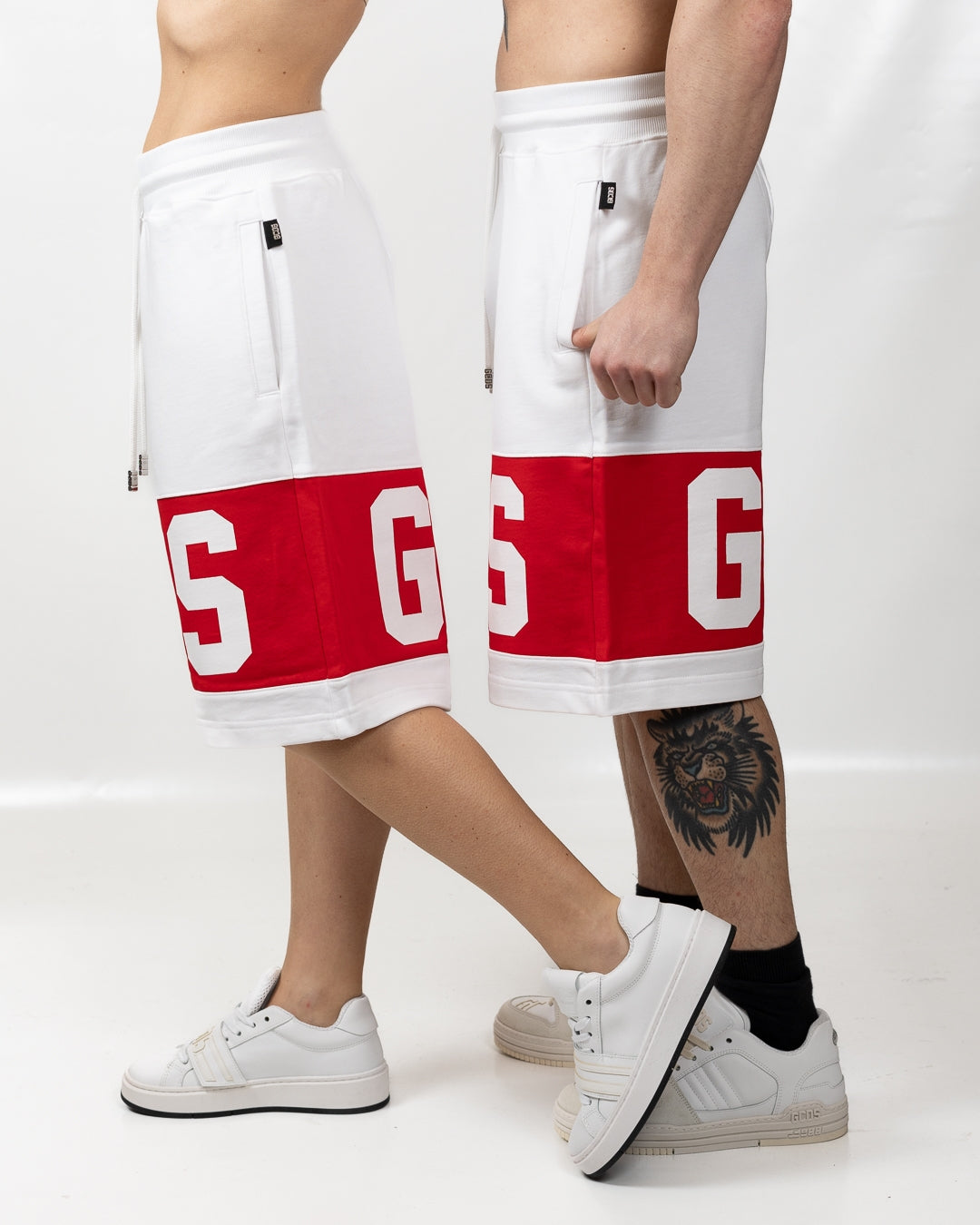 Bermuda GCDS in felpa "Band Logo"