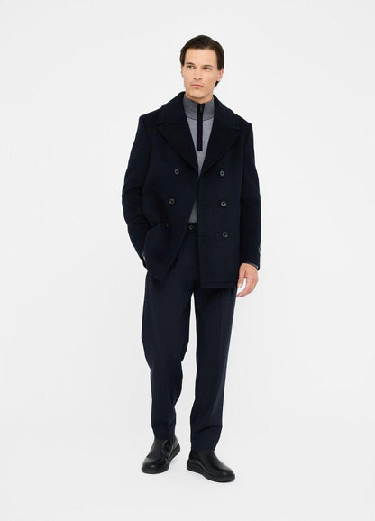 Cappotto Liu Jo doppiopetto in lana e cashmere uomo
