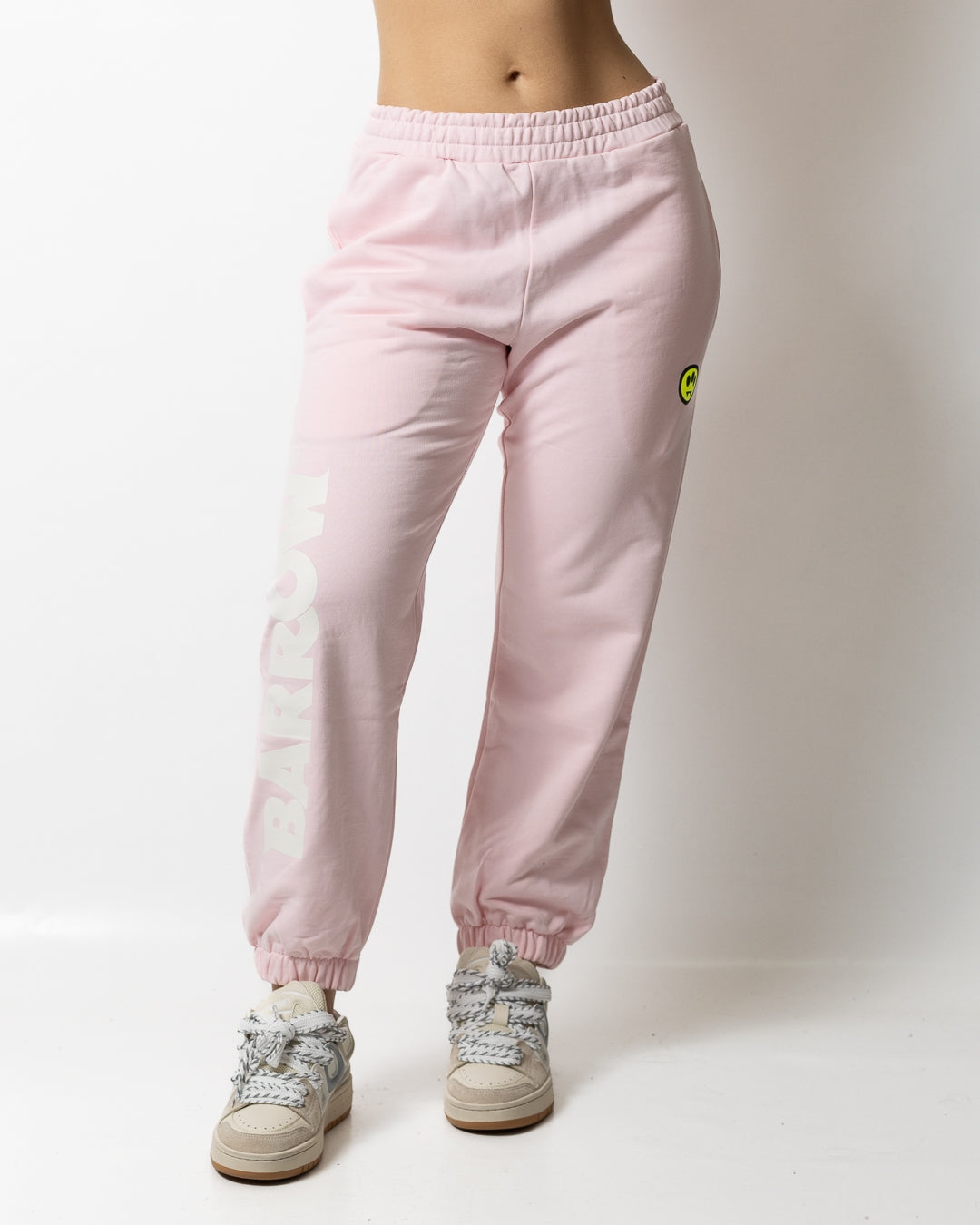 Pantalone Barrow in felpa classic con logo donna