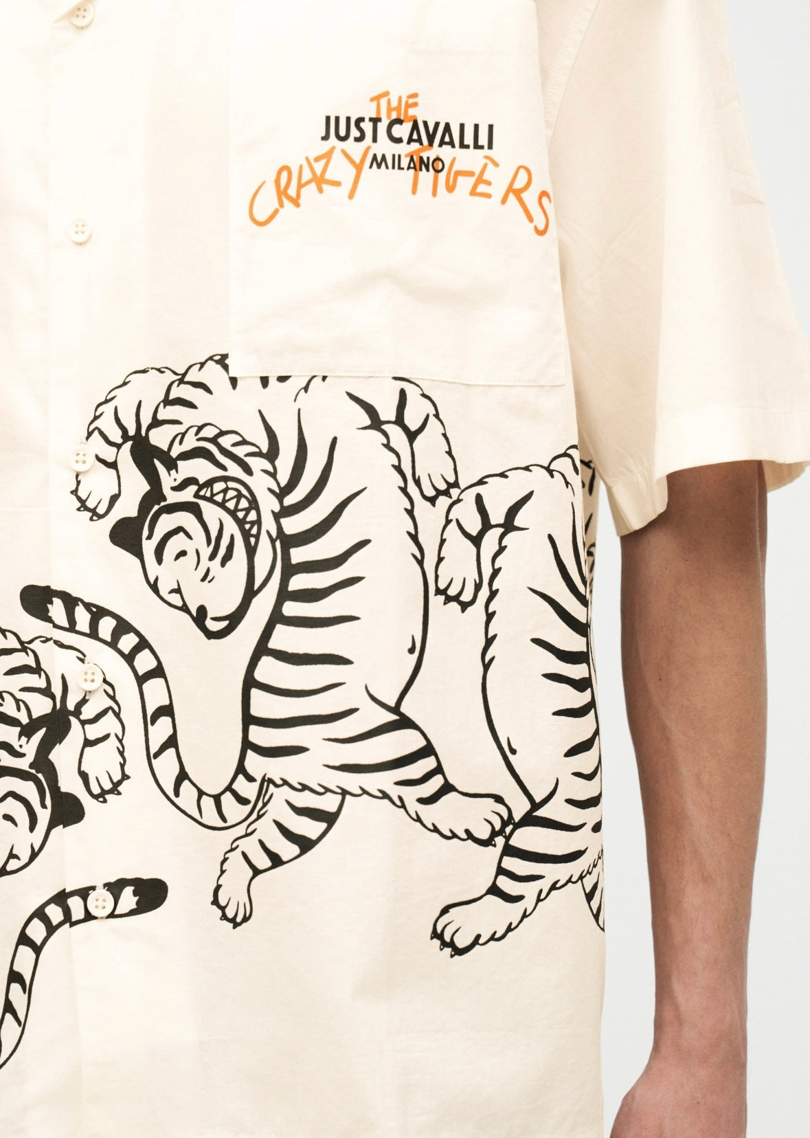 Camicia Just Cavalli "Crazy Tiger" uomo