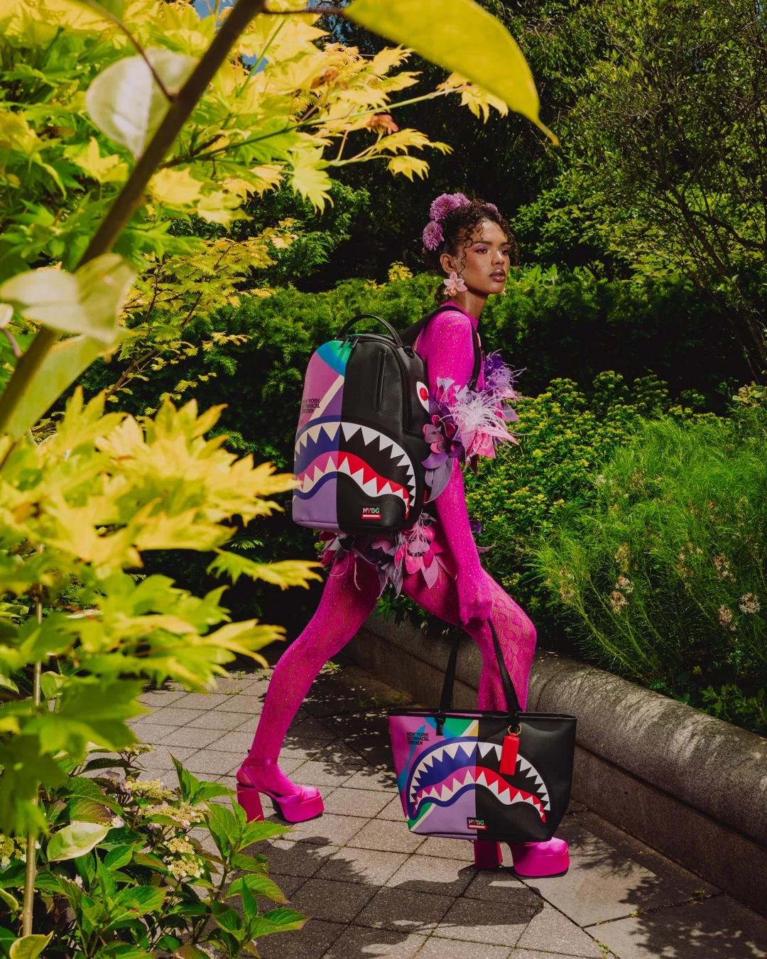 Zaino Sprayground nero NYBG BOTANICAL CENTRAL BACKPACK 