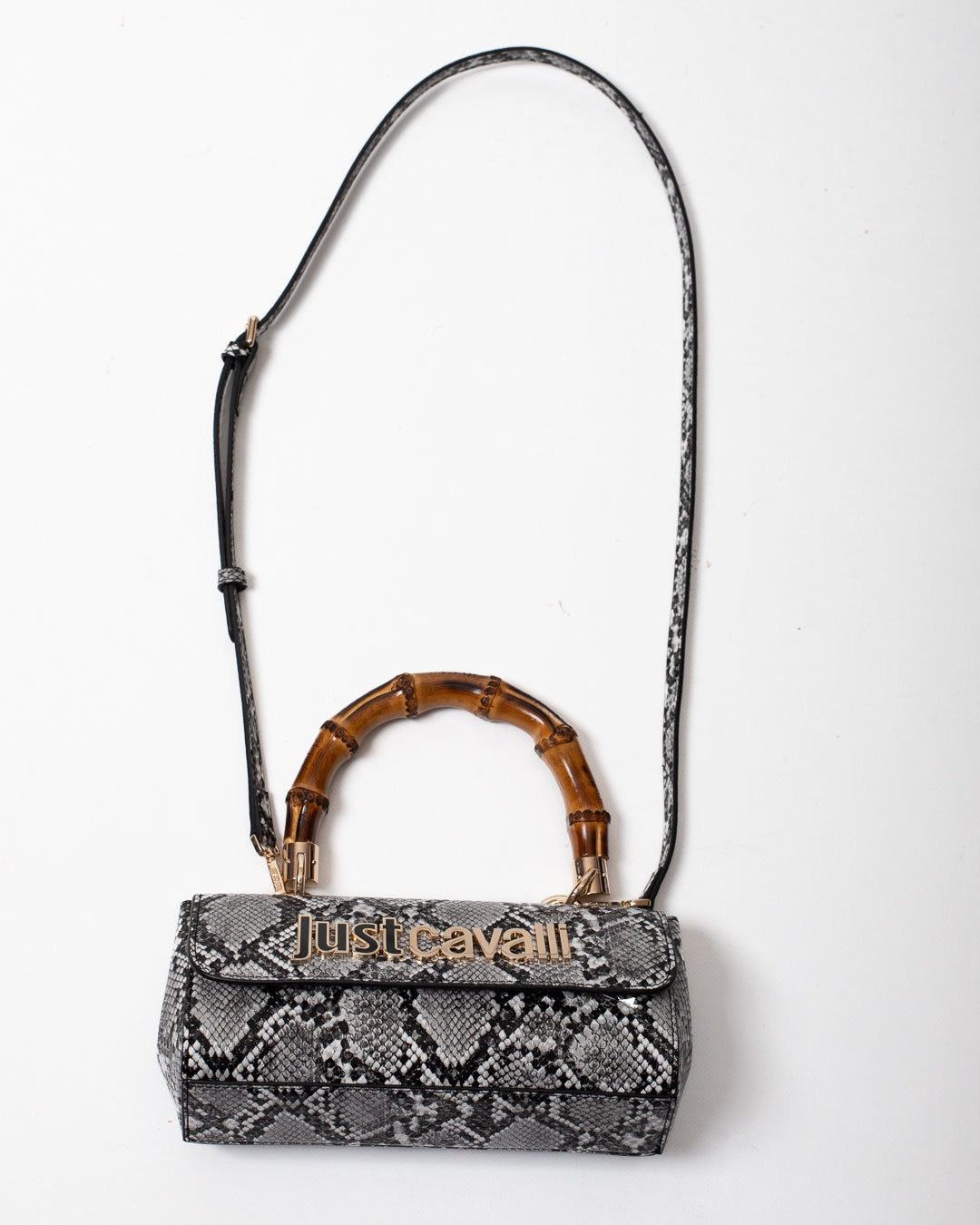 Borsa Just Cavalli "Phyton Bamboo" donna