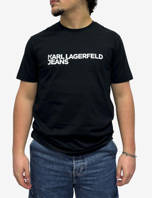 T-Shirt Karl Lagerfeld logata uomo