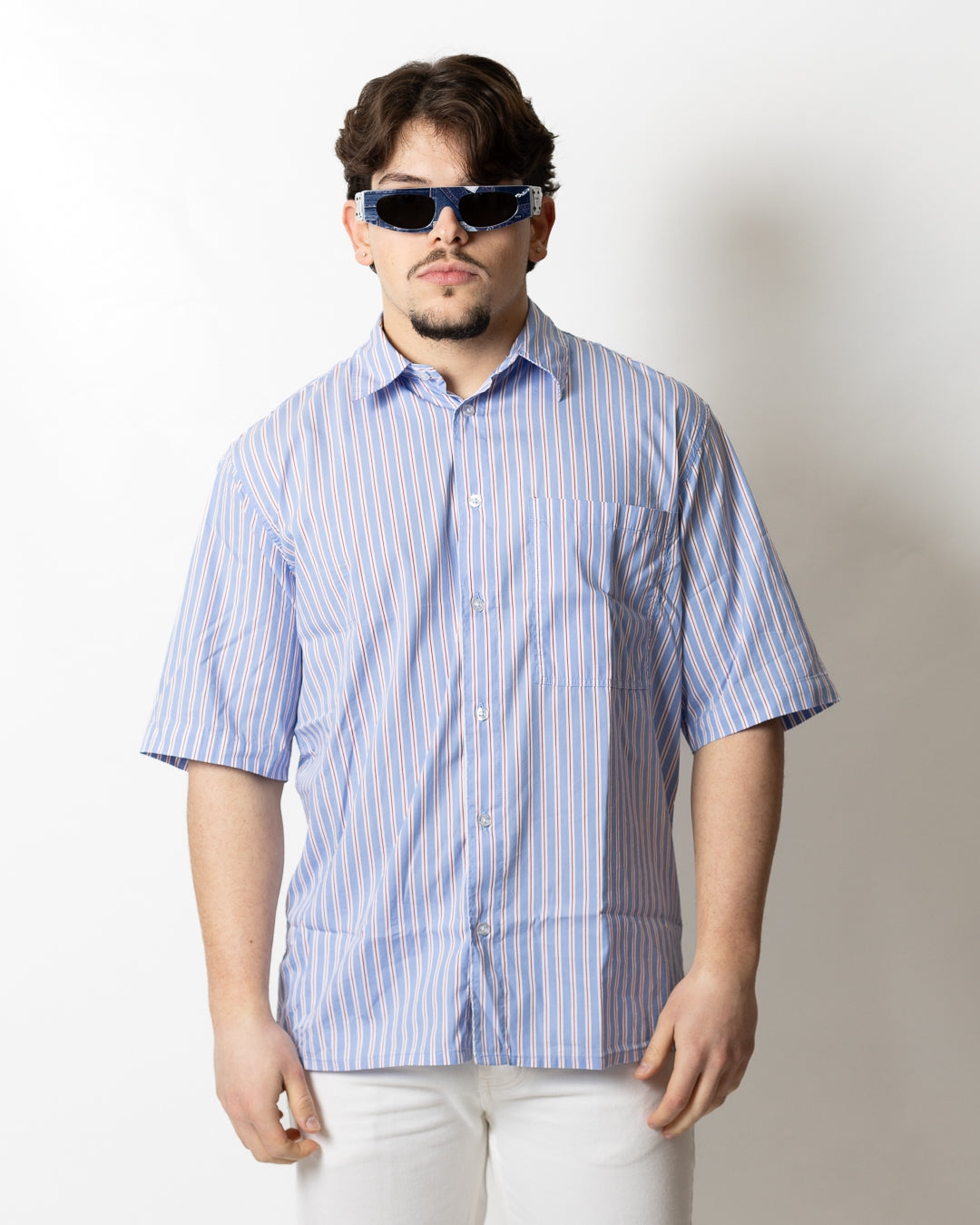 Camicia Richmond X a strisce uomo