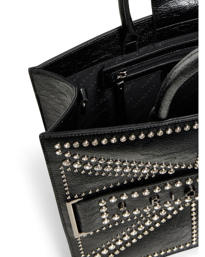 Borsa John Richmond con gioielli e placca logata donna