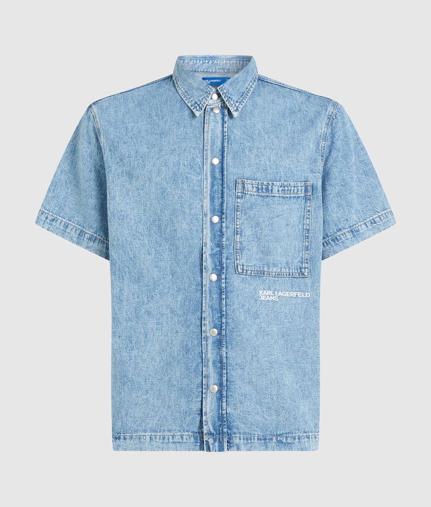 Camicia Karl Lagerfeld Jeans regular in jeans uomo