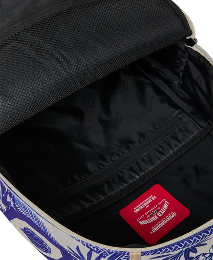 Zaino Sprayground bianco TROPICS MOROCCO BACKPACK