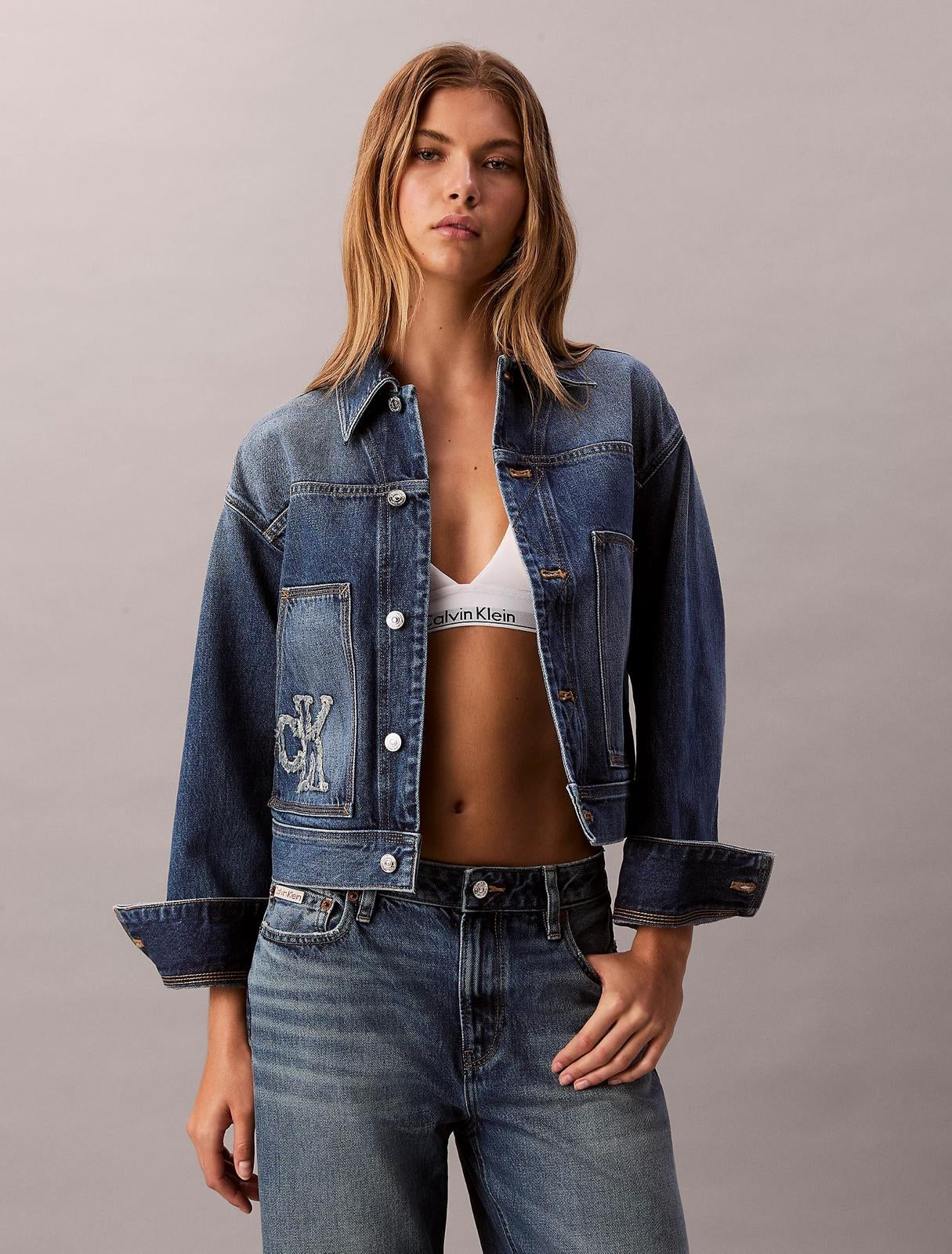 Giubbotto Calvin Klein in jeans donna