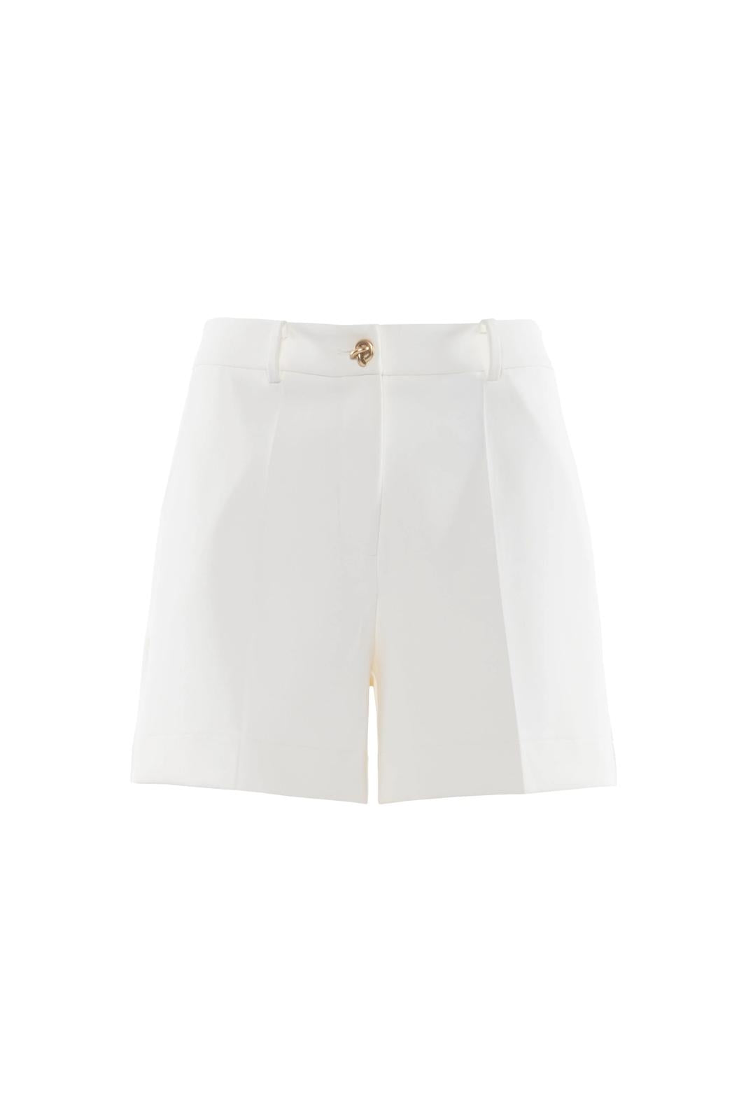 Shorts Nenette con pieghe donna