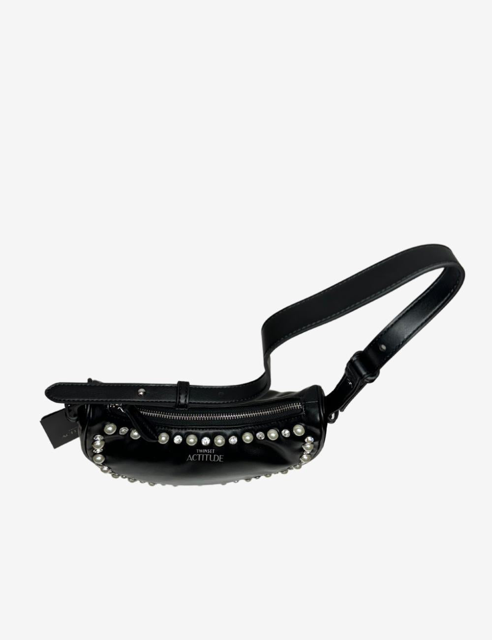 Borsa Twinset Actitude con perline e gioielli donna