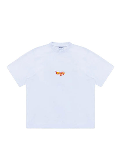 T-Shirt Marcelo Burlon "County Flame White" uomo