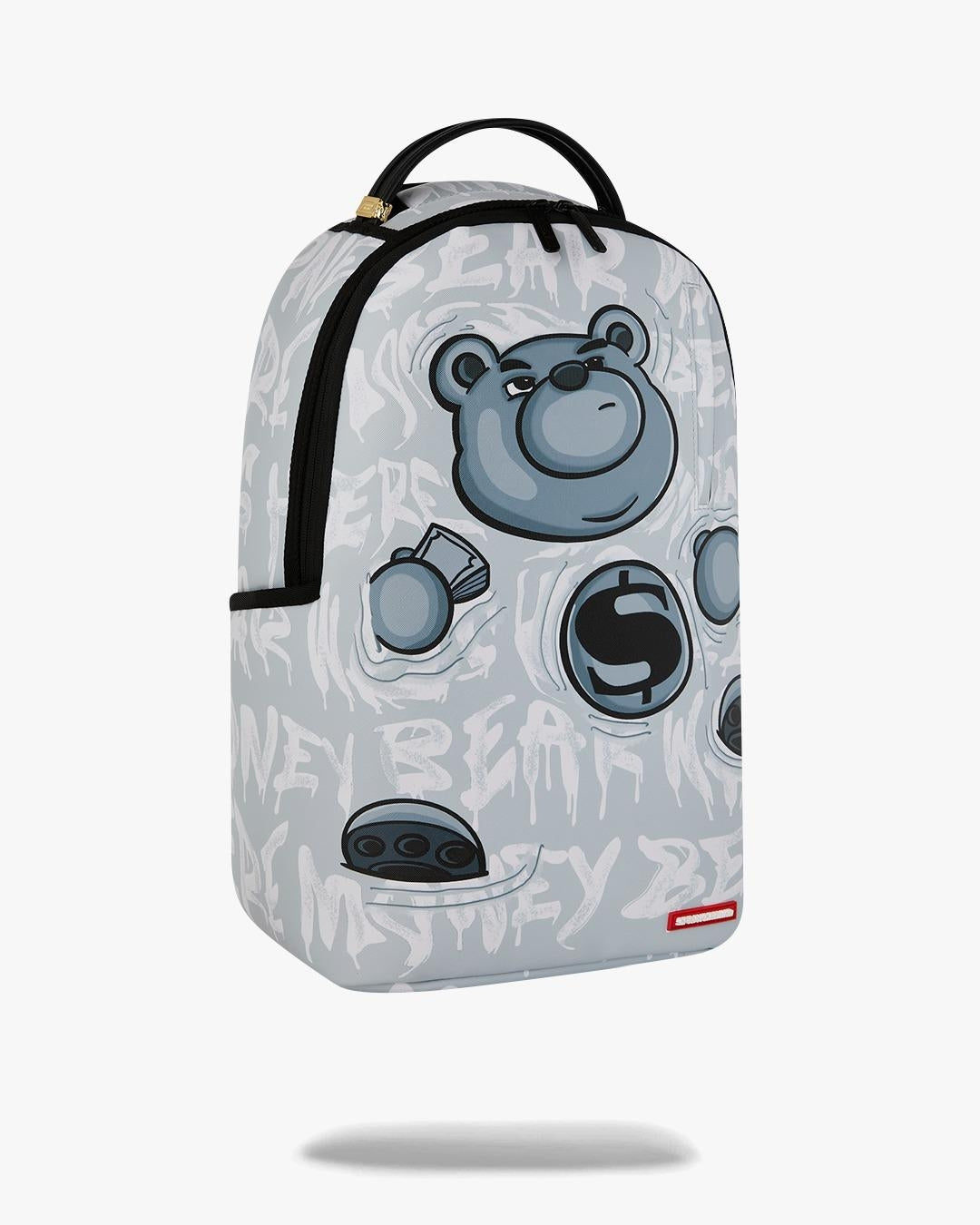 Zaino Sprayground bianco "MONEY BEAR GRAFFITI FLOAT BACKPACK"