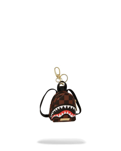 Portachiavi Sprayground marrone Sawtooth sharks in paris backpack keychain