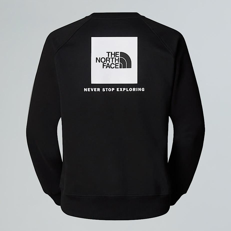 Felpa The North Face girocollo e logo stampato uomo