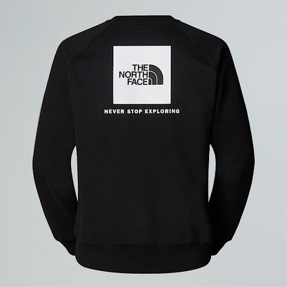 Felpa The North Face girocollo e logo stampato uomo