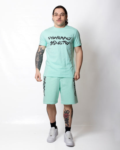 T-Shirt Pharmacy Industry con logo spray uomo