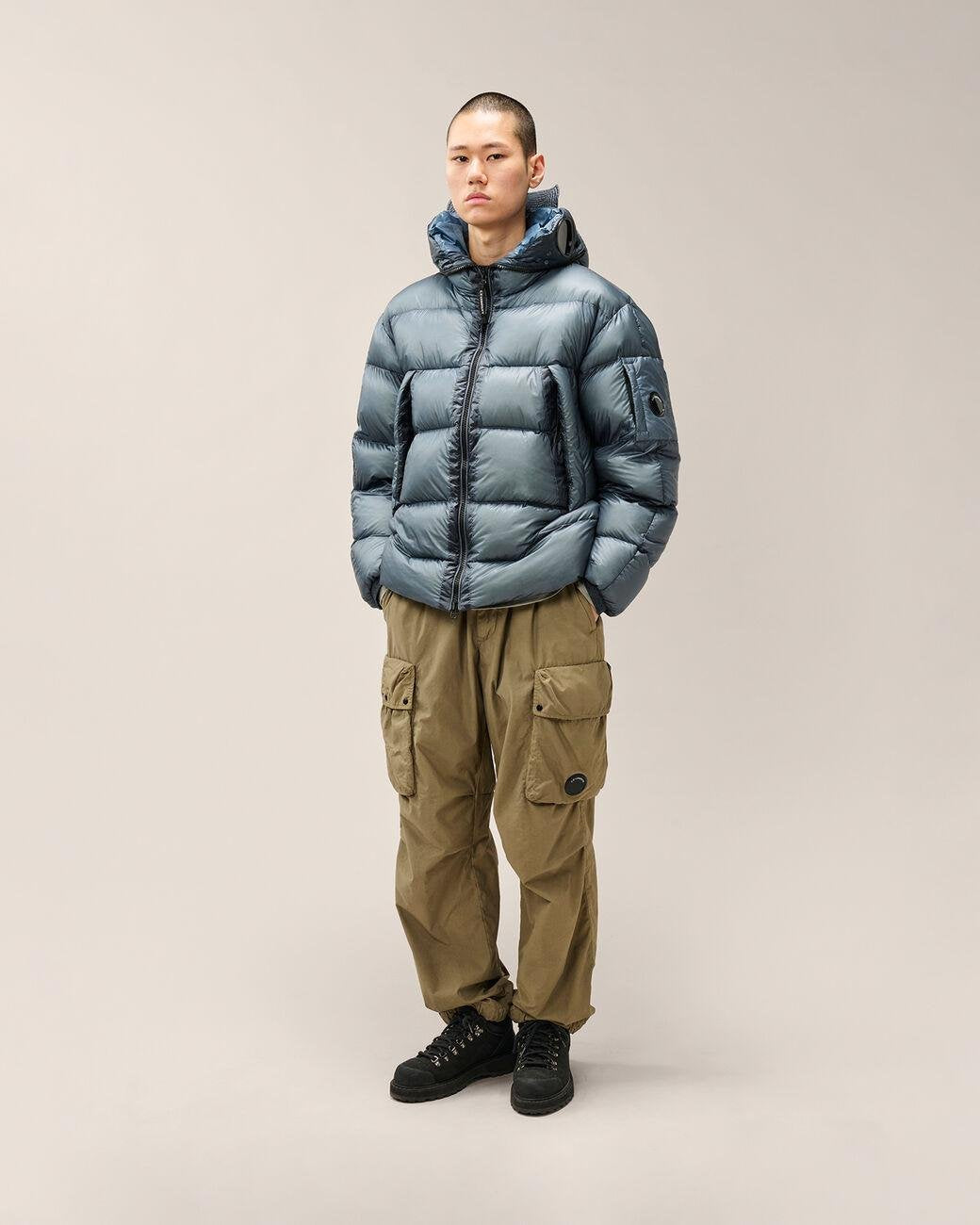 Giubbotto C.P. Company D.D. Shell Explorer Lens Down Jacket