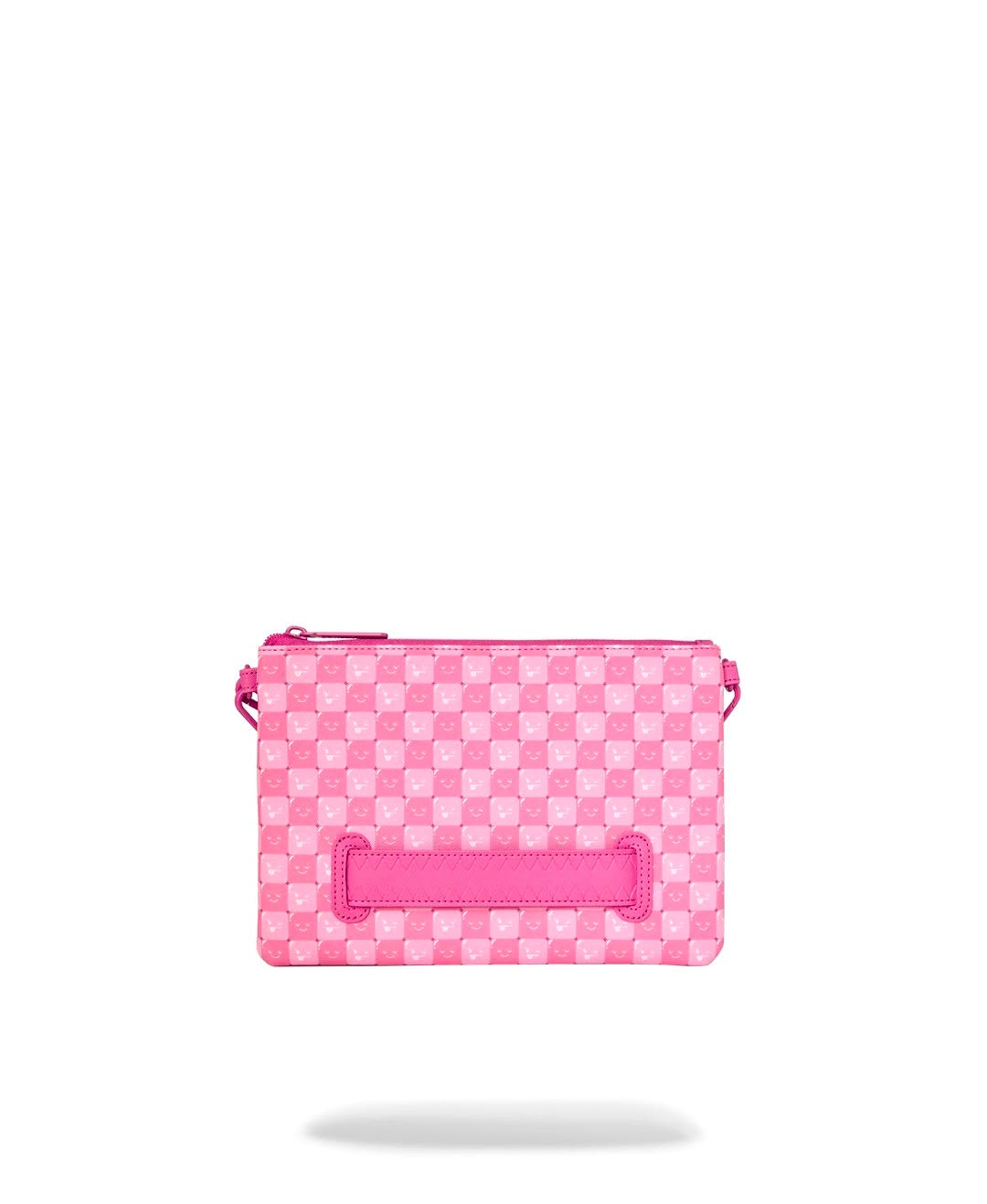 Pochette Sprayground fucsia PINK NEW CHECK FACES CROSSOVER CLUTCH