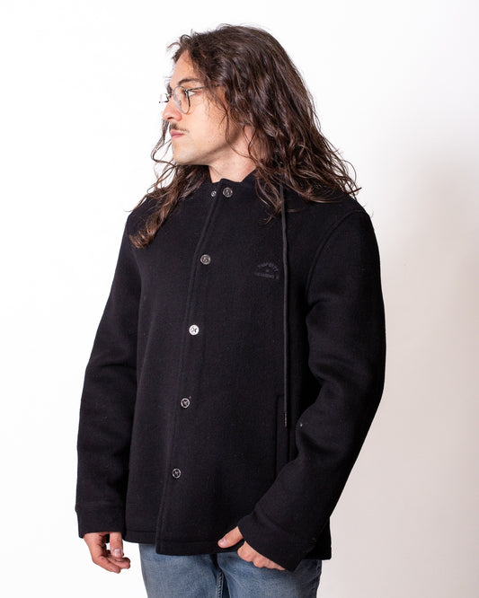 Cappotto Richmond X in misto lana con cappuccio uomo