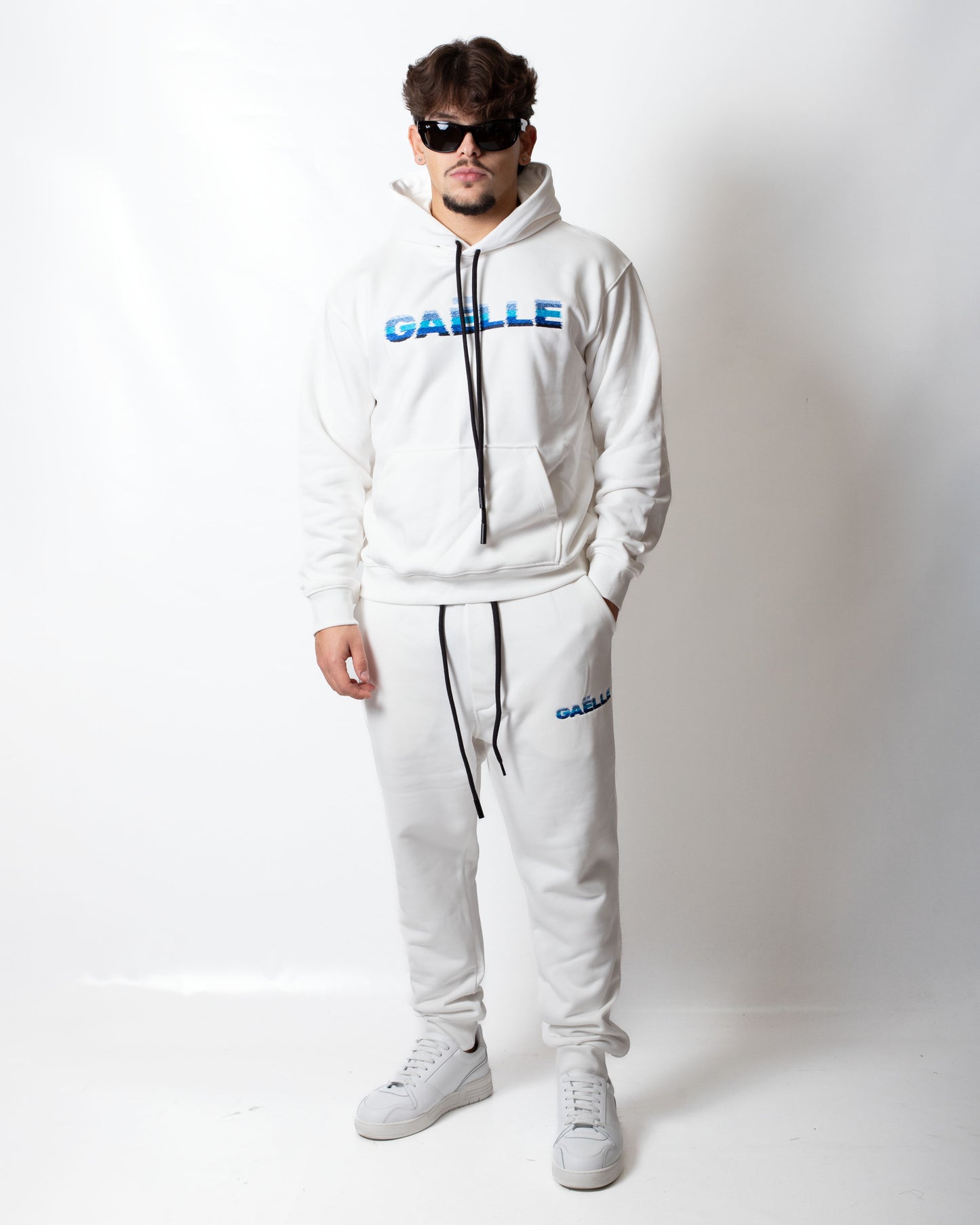 Pantalone Gaelle in felpa con logo ricamato uomo