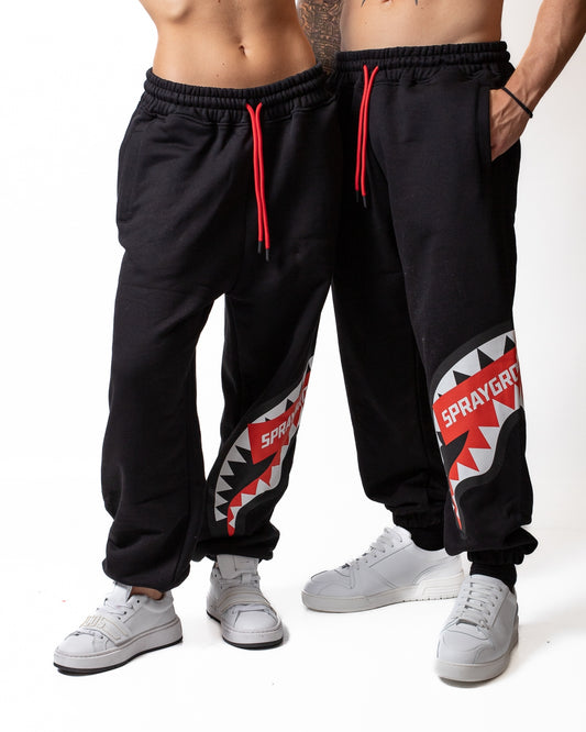 Pantalone Sprayground in felpa "Smash Logo"