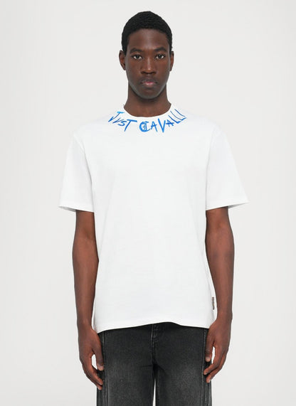 T-Shirt Just Cavalli "Logo Chain" uomo