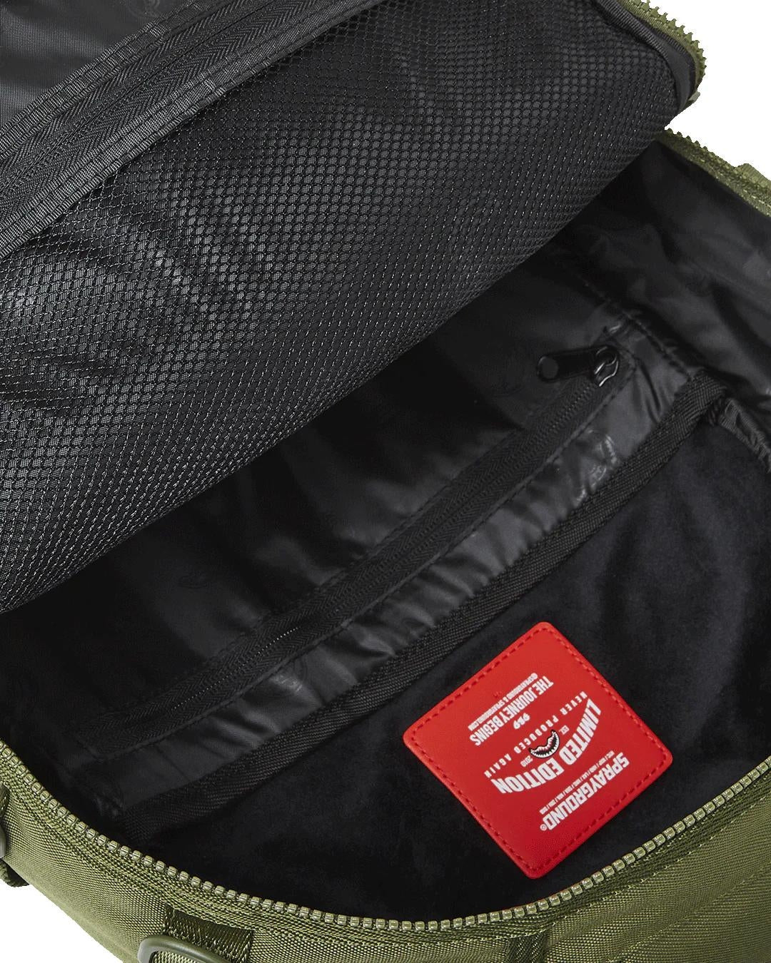 Zaino Sprayground verde spec ops global hawk backpack